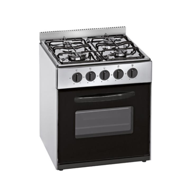 Cuisinière à gaz Meireles N 500 X NAT ST 55L 4 buses gris