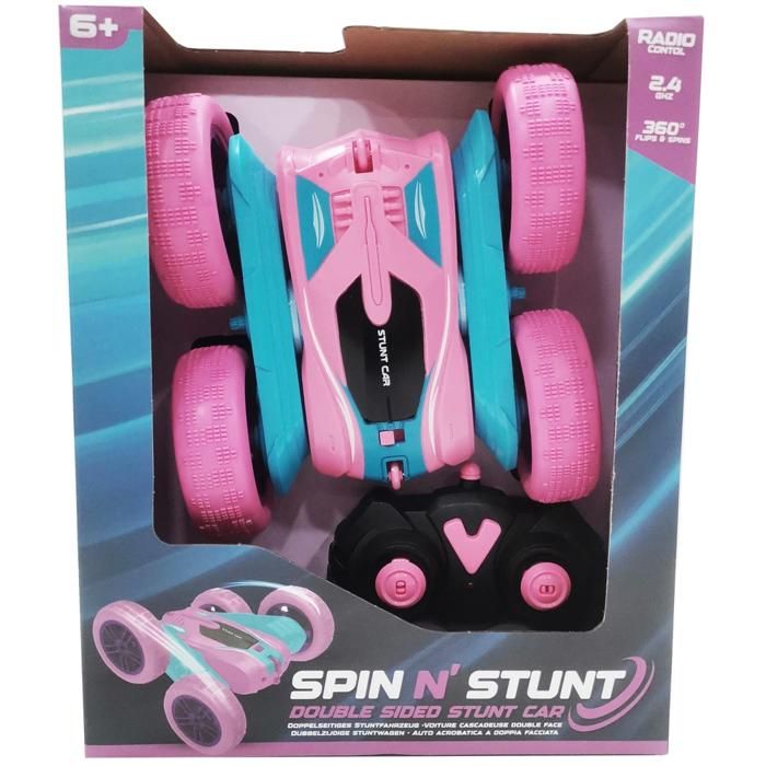 Voiture Télécommandée Spin n Stunt 1/24 - Rose