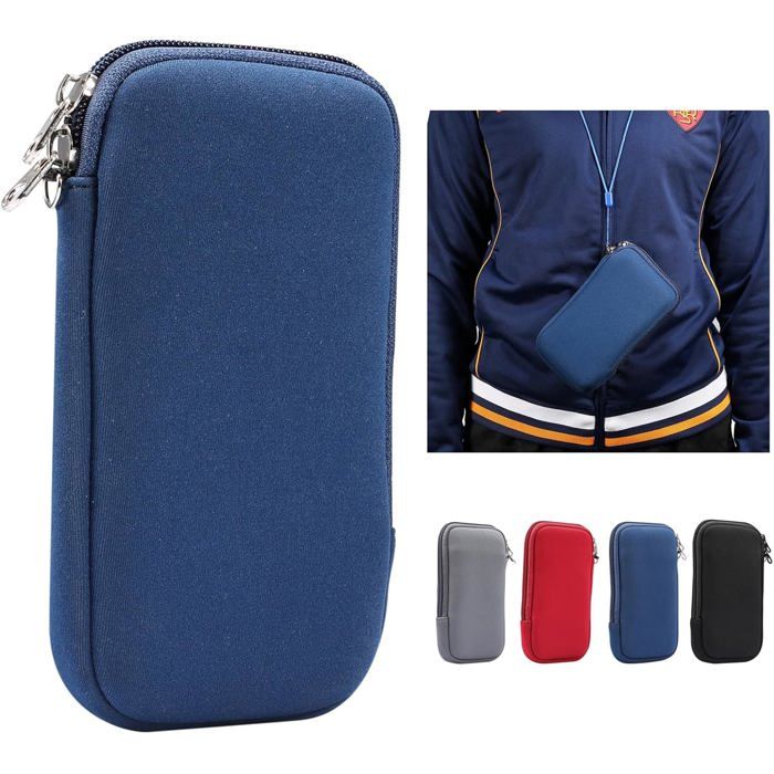 Étui Neoprene Pour Téléphone PortableChaussette Homme Pour Smartphone6.7-6.9 Pouces Universel Housse De Protection Pochette Sac