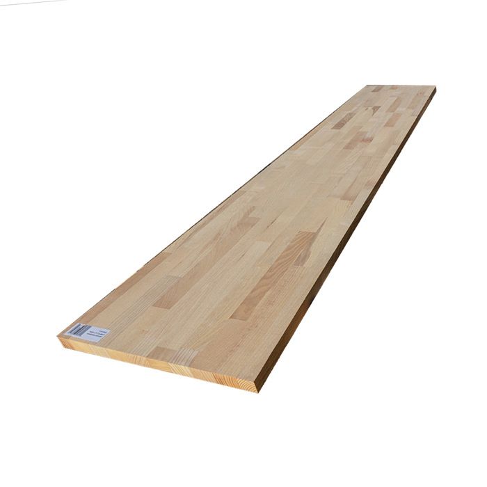 Tablette Frêne bois massif L.200 x l.60 cm Ep.18 mm