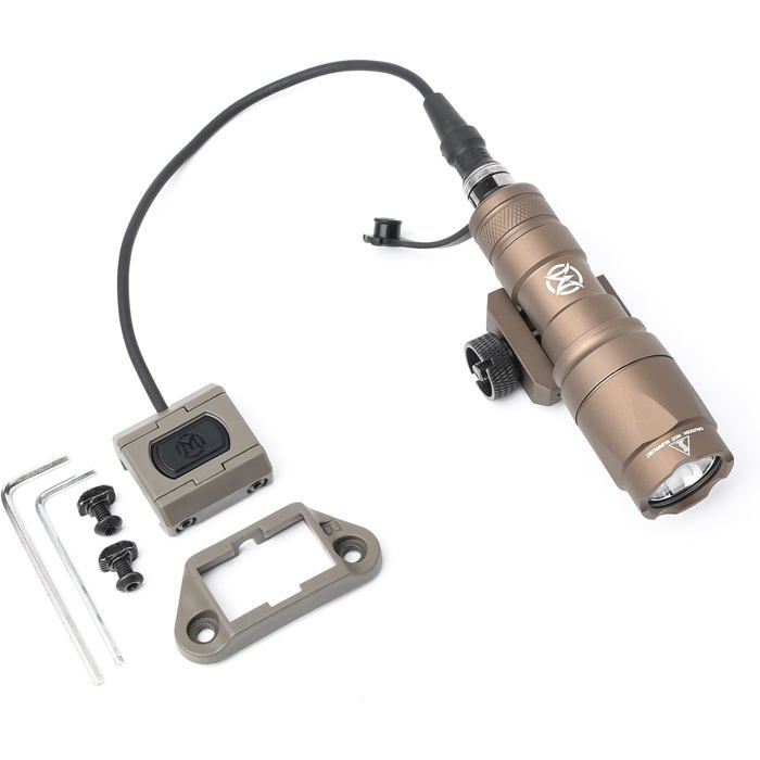 Lampe de poche tactique M300A - 600 lumens - Aluminium - Marron