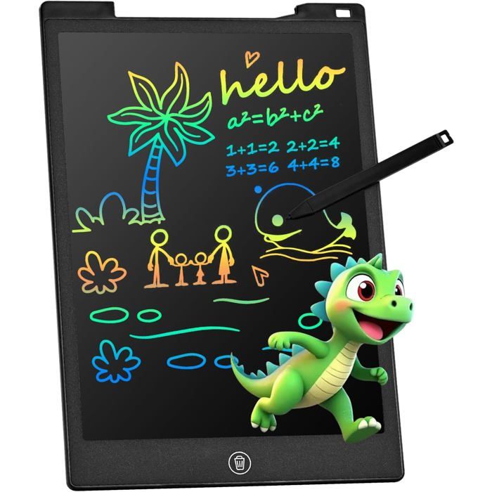 Tablette D’écriture LCD 8,5 Pouces – Ardoise Magique Pour Enfant – Effaçable, Verrouillage, Batterie Durable – Cadeau Fille Garçon 3-6 Ans – Jeu éducatif