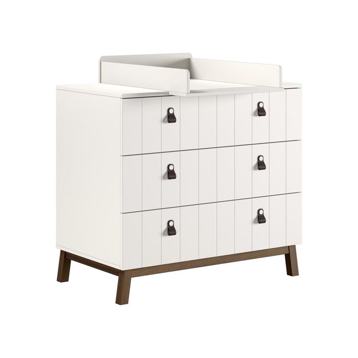 Ensemble Chambre sezane commode + plan à langer clay
