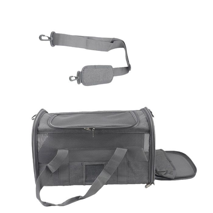 Sac de transport pour petit chien sac de transport pour chat à côtés souples en  pour chiot