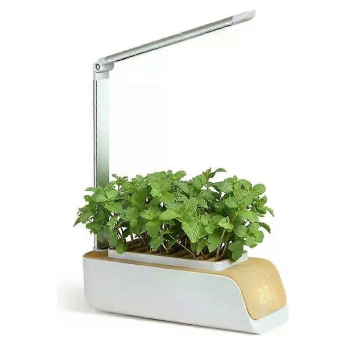 Système de culture hydroponique intelligent sans terre réglable 5 V CC pour jardin dintérieur. Lampes de croissance pour plant