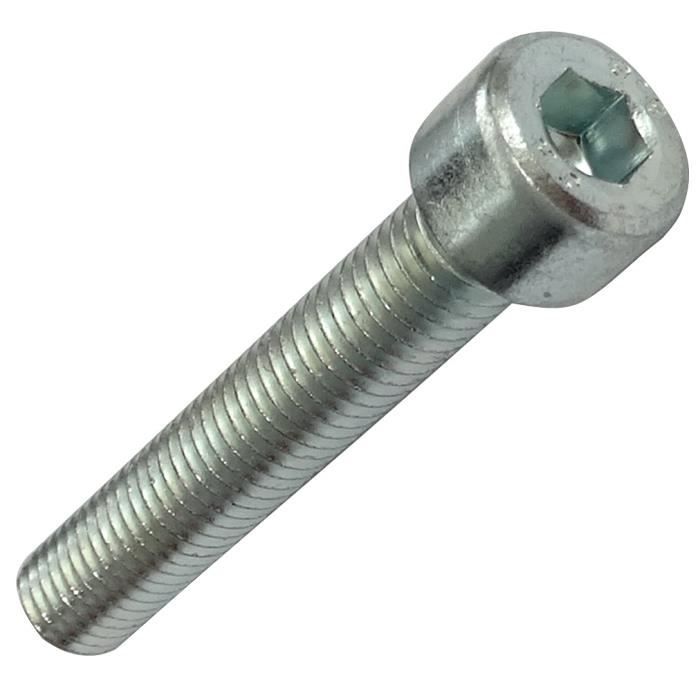 Lot De 50 Vis M1.6x8mm Tête Hexagonale Creuse – Noires, Métrique, Uxcell
