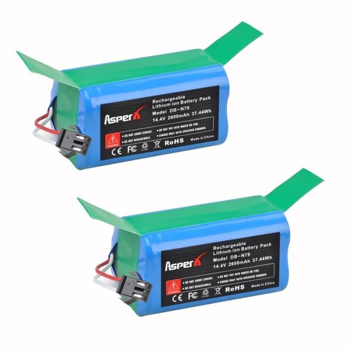 Reinscer 2x Batterie Lipo 3100mAh 11.1V Pour Parrot Bebop 2 – Rechange Drone RC Haute Capacité