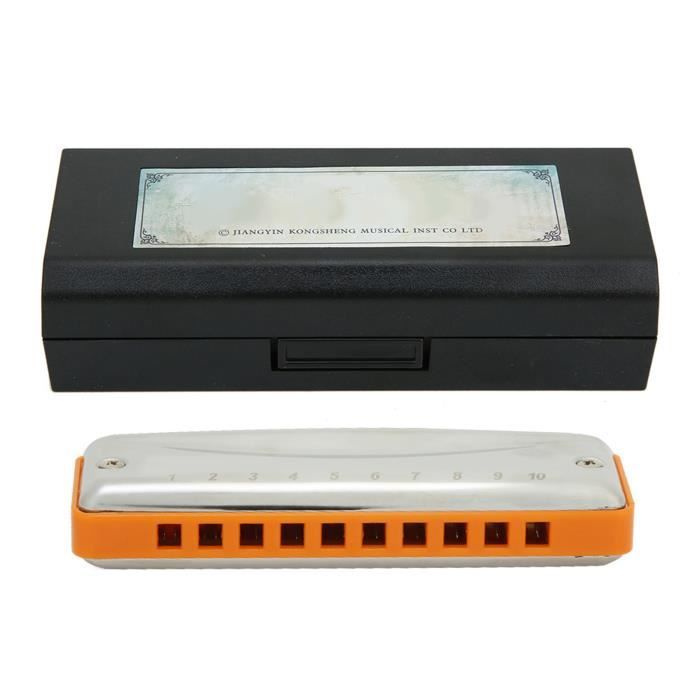 Instrument À Vent Blues Harmonica 10Hole B Key Portable