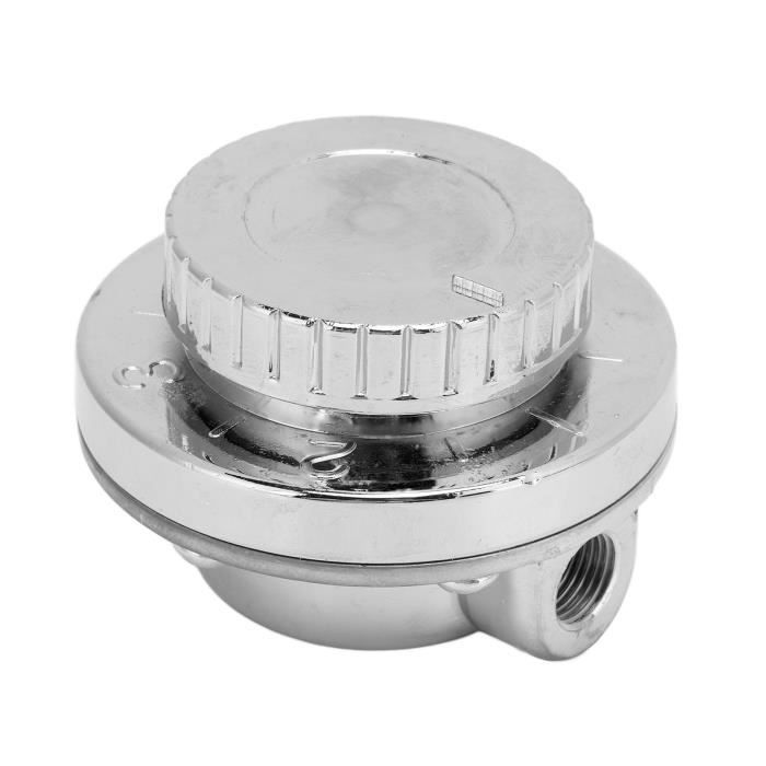 TONYSA Régulateur De Pression De Carburant FPR Réglable En Aluminium Universel Avec Jauge Pour Voiture Auto Rouge 77782122