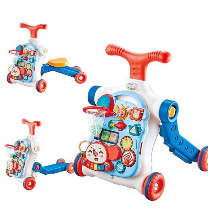 Trotteur de Bébé Fille Garçon, Chariot de Marche de Bébé Jouet pour  Apprendre à Marcher avec Musique -CHN - Cdiscount Puériculture & Eveil bébé