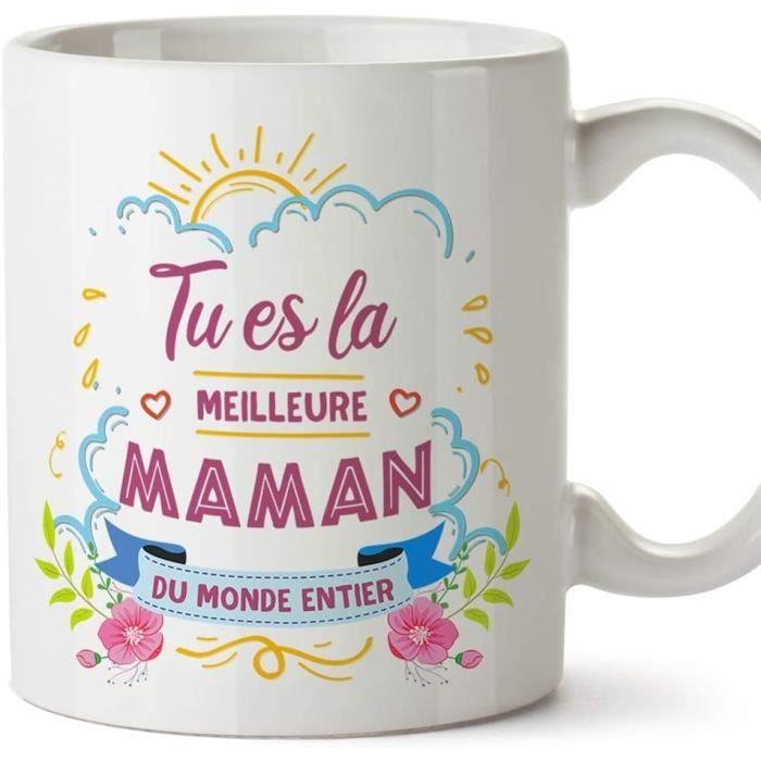 Mug pour Maman - Tasse Maman - Cadeau Fête des MèresAnniversaire ...