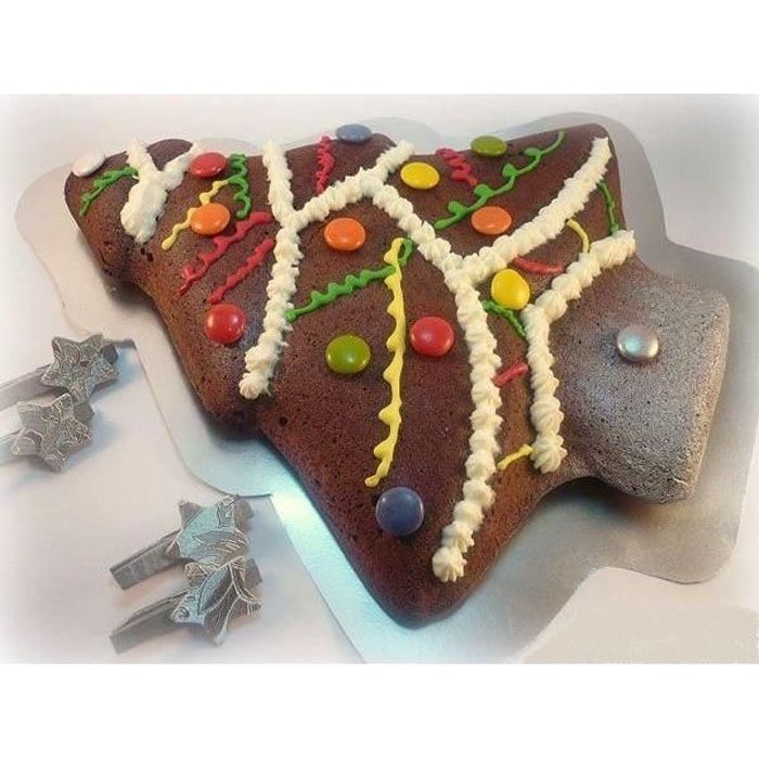 Moule Siliconne En Forme De Sapin Deco Maison Ustensile Cuisine Cdiscount Maison