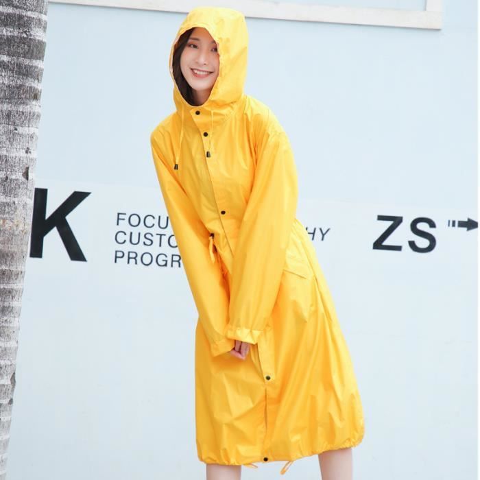 imper jaune femme