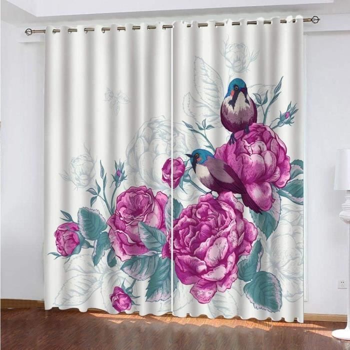 MAD Rideaux de chambre Rideau Double Creux Rideau Occultant en