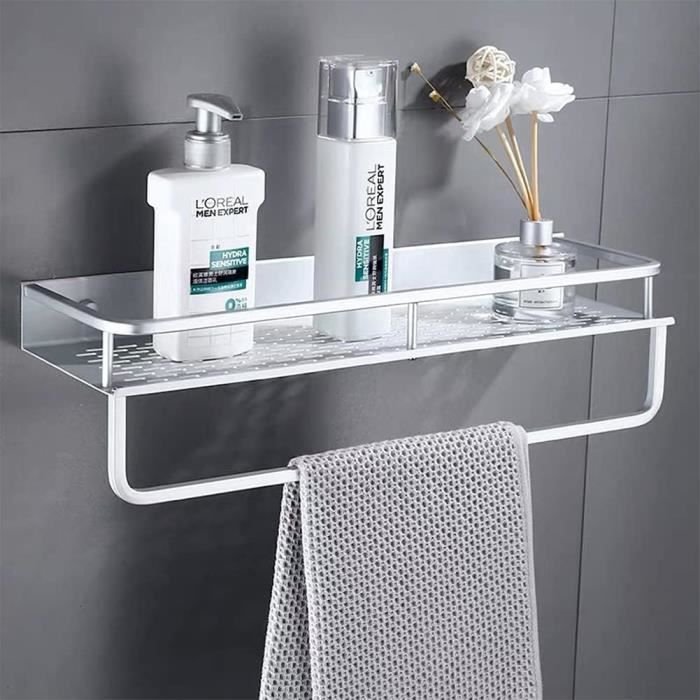 Etagère Droite Pour Douche Ou Salle De Bain En Bois | Mon Porte Savon