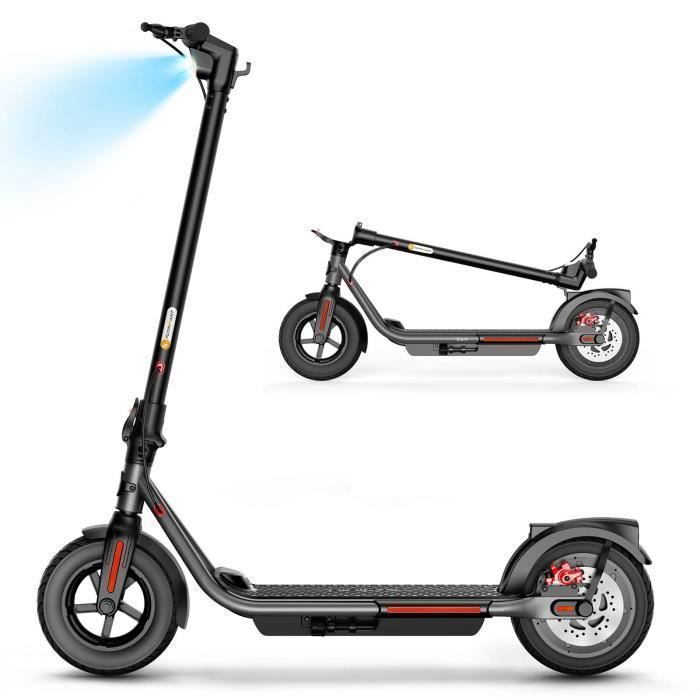 Trottinette électrique Ausom L1 - Moteur 800W, Batterie 48V 15,6Ah, Autonomie 70 Km, Pneus 10 Pouces - 10