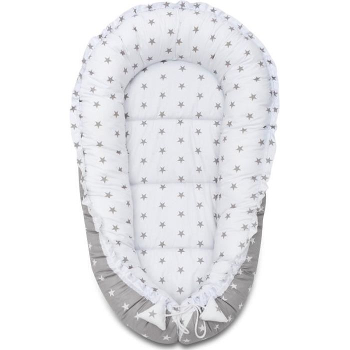 Lajlo Reducteur De Lit Bebe Cocon Pour Bebe Lavable Tissus Et Garnissage Oeko Tex 60 X 105 Cm Ete Indien Cdiscount Puericulture Eveil Bebe