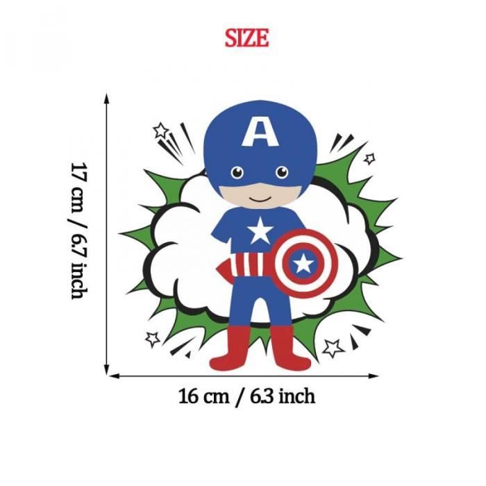 Maison Decoration Fcs9061 A Stickers Muraux Enfants Chambre Bebe Dessin Anime Super Heros Spiderman Vinyle Interrupteur Autocollant Cdiscount Maison