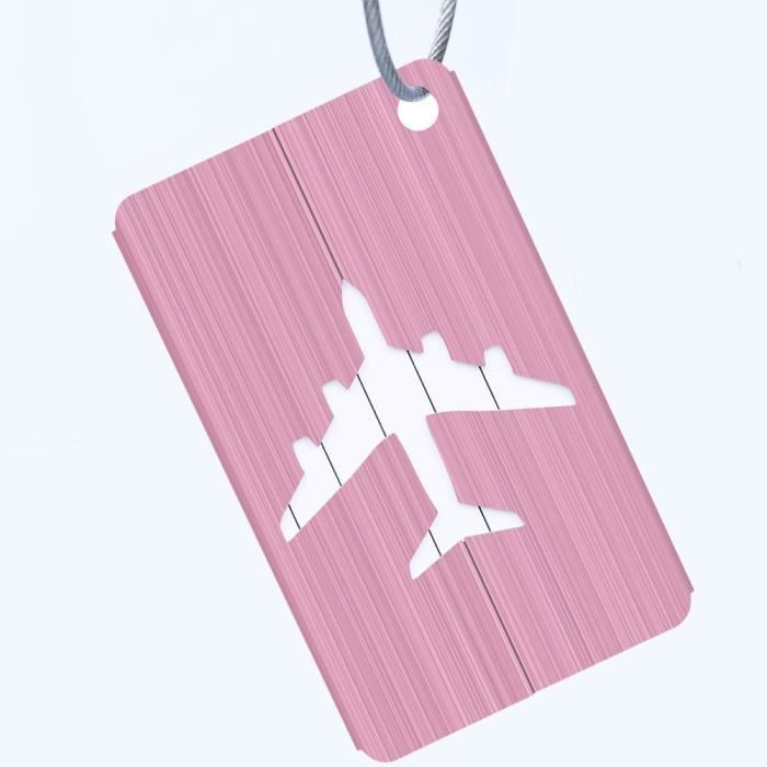Voyage sac de vacances bagages étiquette valise étiquettes une boucle design avec nom id