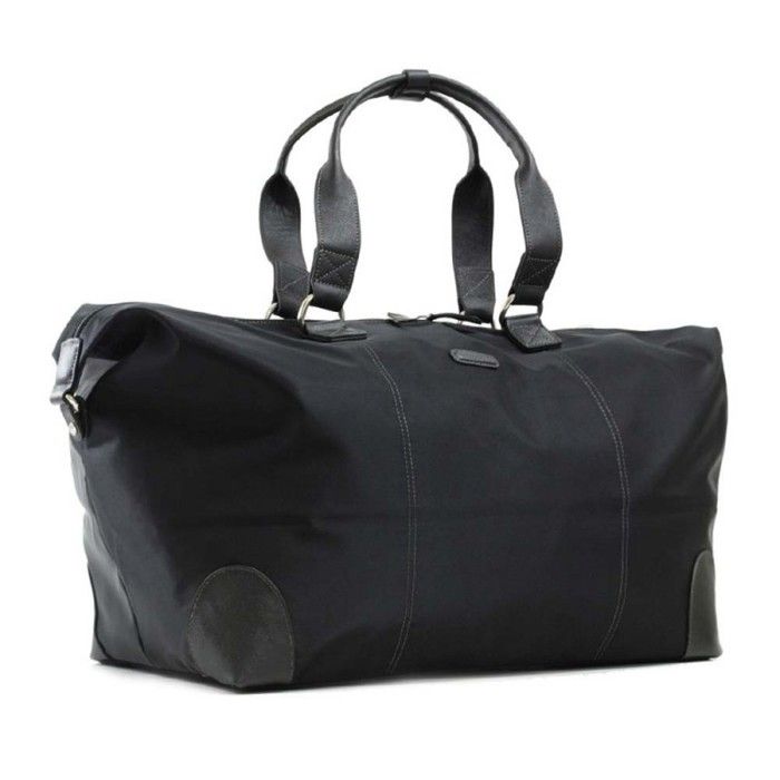 Grand Sac De Voyage KATANA – Cuir Noir – Réf 69253 – Neuf
