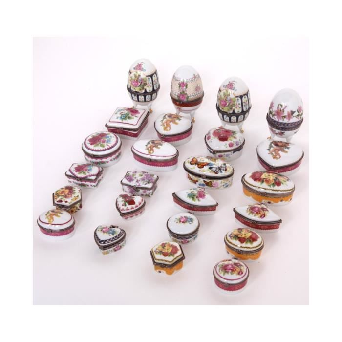 Œuf En Porcelaine Boîte à Bijoux - Occasion - Décoration Ou Rangement