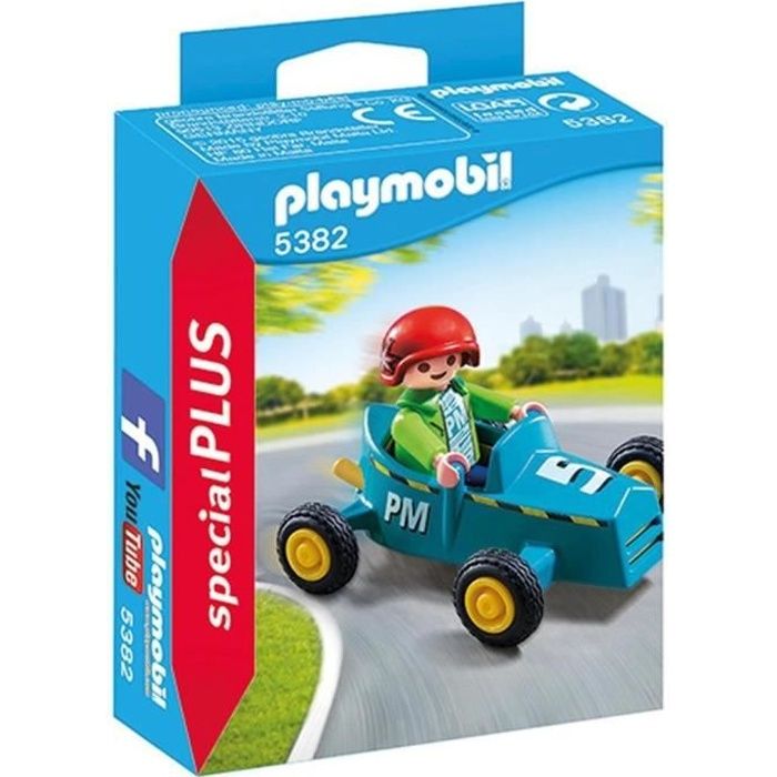 PLAYMOBIL Special Plus 5382 - Enfant avec Kart - Mixte - A partir de 4 ans