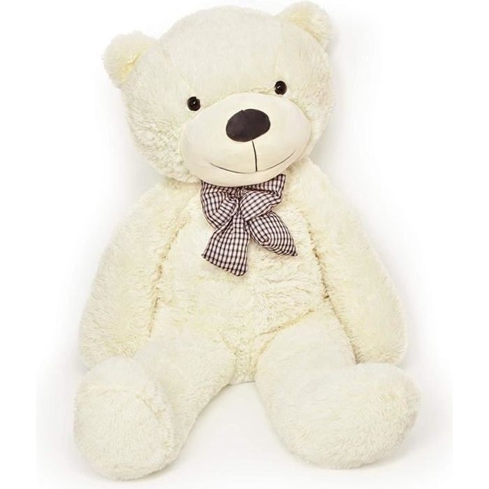 Peluche Mega Ours Beige 1 Metre 20 Sam XXL Peluche Geante 120 cm Grand  Doudou Enfant - Cdiscount Jeux - Jouets