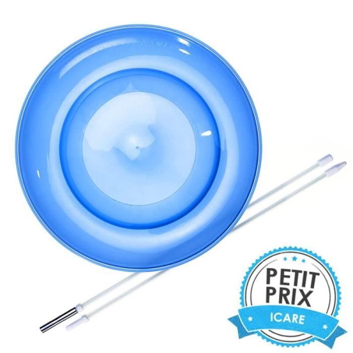 Set dassiette chinoise et baguette - Bleu