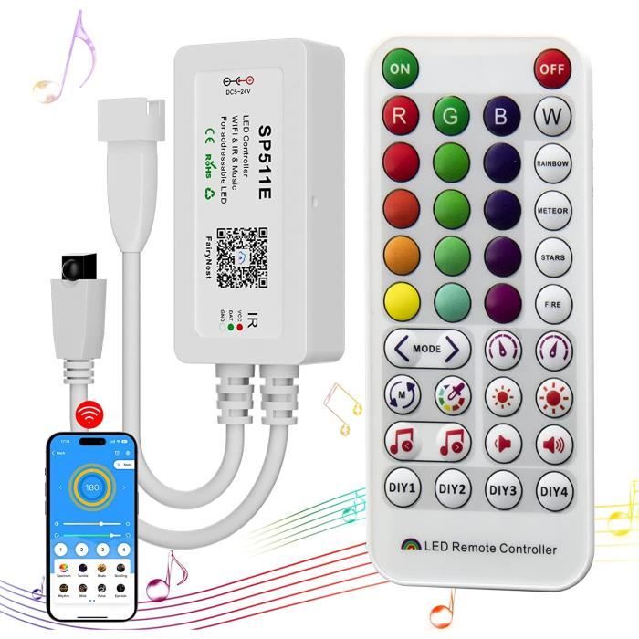 Ruban Led 12v JOYLIT 10M RGB COB Ruban LED, 24V Bande LED COB RGB 840LEDs/M 14W/M Haute Luminosité Sans Points Multicolore Changement Bandeau Lumineuse Pour Chambre, Fête Décoration (Bande LED Uniquement Ruban Ruban Led 12v JOYLIT 10M RGB COB Ruban LED, 24V Bande LED COB RGB 840LEDs/M 14W/M Haute Luminosité Sans Points Multicolore Changement Bandeau Lumineuse Pour Chambre, Fête Décoration (Bande LED Uniquement Ruban