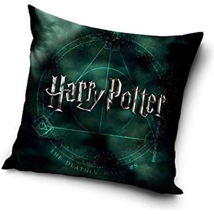 Taie Housse d'oreiller Compatible Harry Potter, Polyester 40 x 40