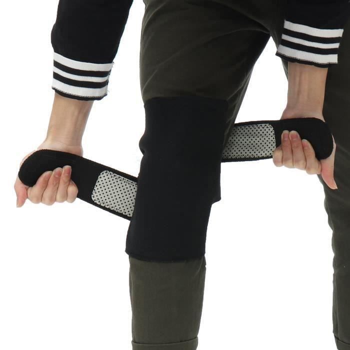 Genouillères thermiques réglables de protection sportive avec aimant Genouillères thermiques réglables de protection sportive avec aimant