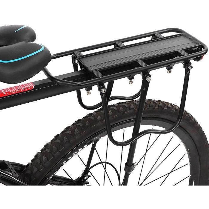 Porte-bagages Arrière Vélo En Alliage D'aluminium - Support Universel, Charge 35kg - Neuf