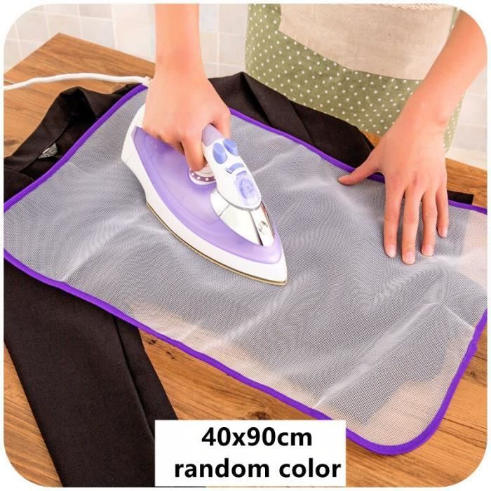 Tapis De Repassage Portable Et Pliable - 85x48 Cm - Avec Repose-fer En Silicone - Pour Table Ou Voyage