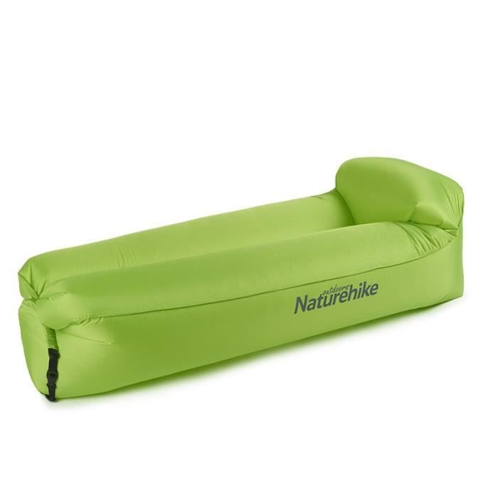 Canapé gonflable noir - imperméable à l'eau - étanche, avec canapé