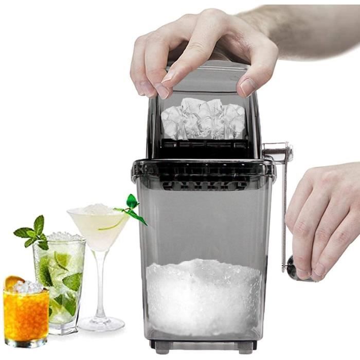 Manual Crushed Ice Maker Hand Shaved Ice Machine Hand Crank Ice Shaver 9 4 Inch Portable Small Ice Crusher For Home Bar Res 4 Cdiscount Electromenager