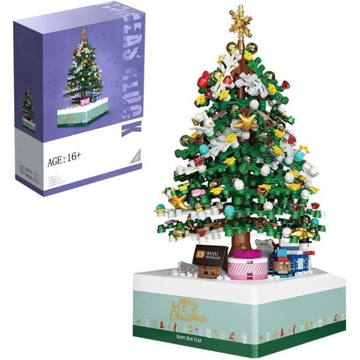 MOC Micro Blocs de Construction Mini Block Models Christmas Tree Music ...