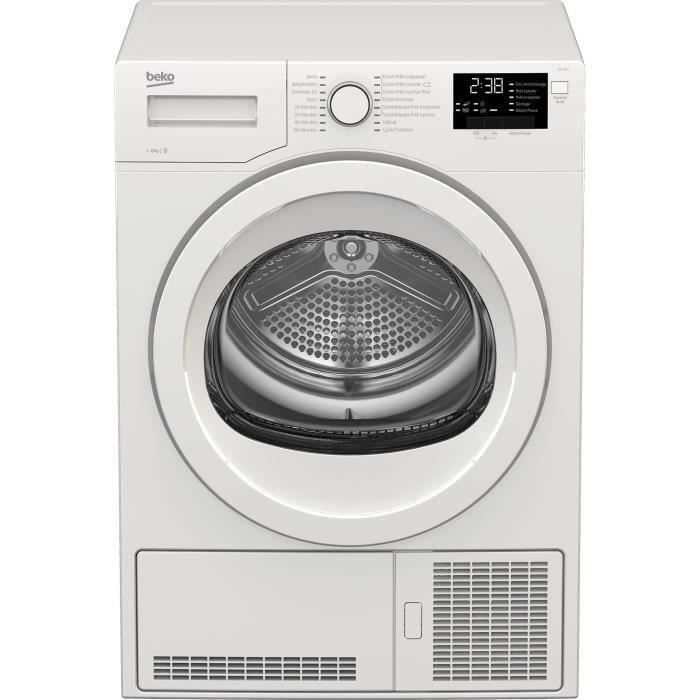 Seche Linge Condensation Beko Dcy4 8 Kg L60cm Classe B Blanc Cdiscount Electromenager