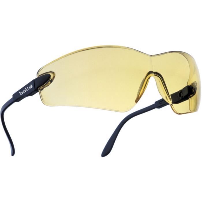 Lunettes De Sécurité Jackson - Teinte Ambre, Anti-buée, Résistantes Aux Rayures - Neuves Emballées