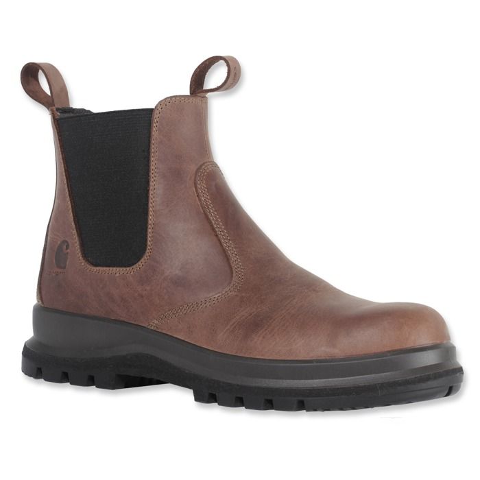 Bottines CARTER CHELSEA S3 SRC HRO marron foncé T46 - CARHARTT - S1F702919201S46 Bottines CARTER CHELSEA S3 SRC HRO marron foncé T46 - CARHARTT - S1F702919201S46