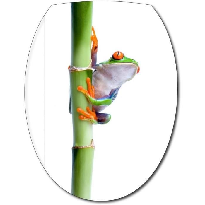 ABATTANT WC IMITATION BAMBOU SPIRITUALITY