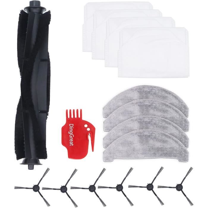 Kit Accessori Per ROIDMI EVE Plus – Spazzole, Filtri, Panni E Sacchetti – Pacco Completo Di Ricambi