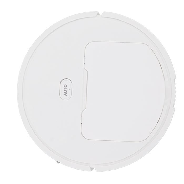 Robot Nettoyeur 3 En 1 TBvechi – Balayeuse Automatique Rechargeable USB, Blanc (neuf)