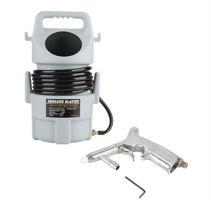 Pistolet de sablage pneumatique à poudre 1L F1/4, pistolet sablage - pattayabayr