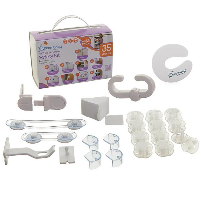 Dreambaby Kit De Securite Bebe 35pcs Cdiscount Puericulture Eveil Bebe Dreambaby Kit De Securite Bebe 35pcs Cdiscount Puericulture Eveil Bebe