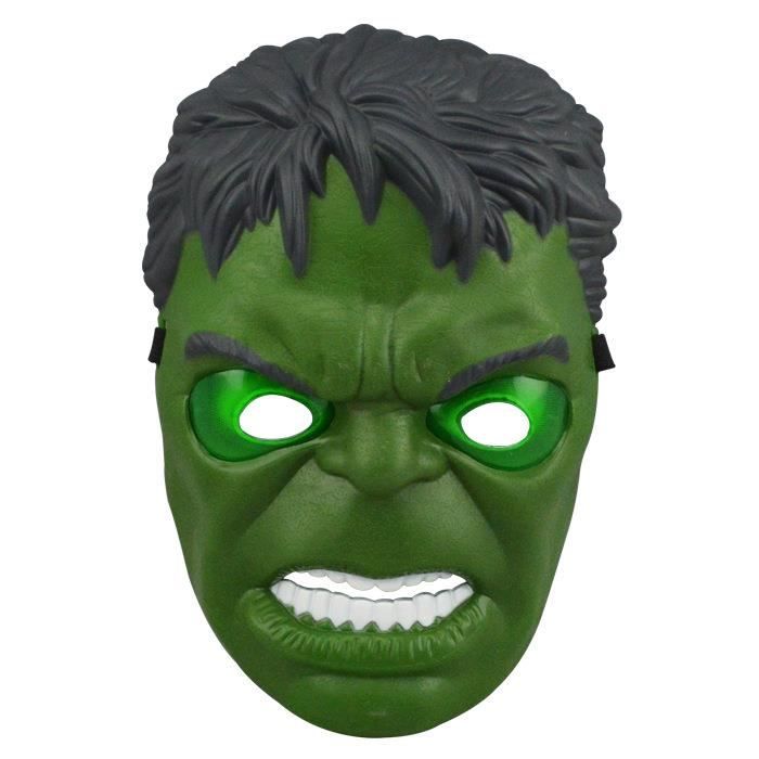 EASTVAPS Masque Hulk Vert Brillant Avengers Masque de fête de Bal Fournitures de célébration dhalloween 