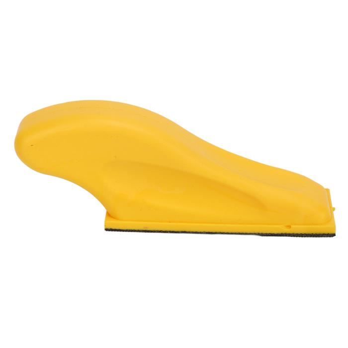 Ponceuse à Main Sous Vide Avec Bloc De Ponçage 70x198mm - Idéale Pour Bois, Carrosserie Et Bricolage