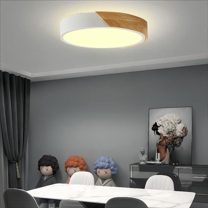 Plafonnier LED Hofstein Blanc - Moderne Pour Séjour, Chambre, Couloir - Neuf