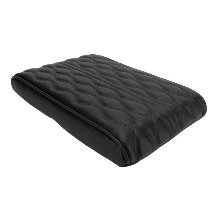 Accoudoir Console Centrale Auto - Coussin En Cuir Imperméable Avec Porte-gobelet Et Support Téléphone