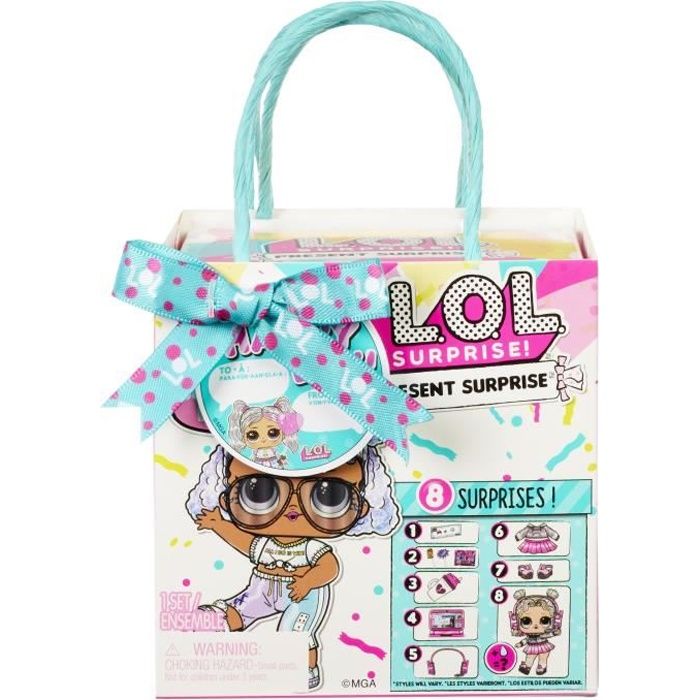 L.O.L. Surprise Present Surprise - Cadeau parfait avec poupées et accessoires