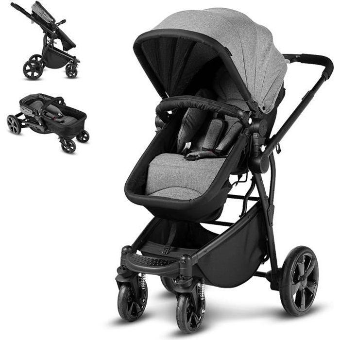 GOPLUS 2 en 1 Transat Bébé Chaise Berçante Ajustables,Transat Bébé Pliable  avec Ceinture de Sécurité, Léger Confortable Transport Facile pour  Nouveau-Né, 0-6 Mois, Jusqu'à 15kg (Noir) : : Bébé et Puériculture